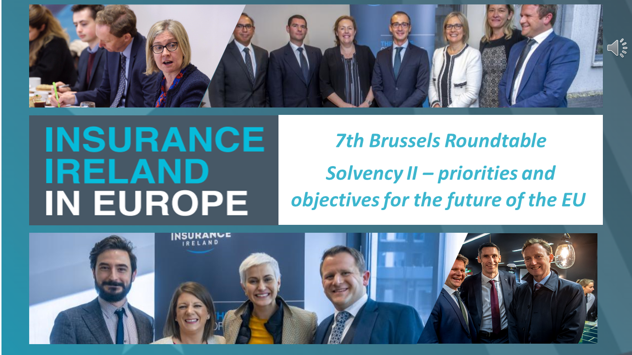 Insurance Ireland hosts 7th Brussels Roundtable